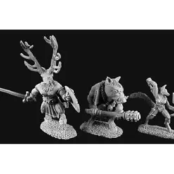 Tabletop Miniatures>Reaper Miniatures Beastmen Of the Wyld #02900 Dark Heaven Unpainted Metal - Your Source for Gaming Essentials