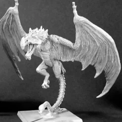 Tabletop Miniatures>Reaper Miniatures Bile the Wyvern,Overlords Monster #14260 Overlords Unpainted - Your Source for Gaming Essentials