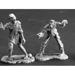 Reaper Miniatures Billy & Earnest, Zombies 2P 03604 Dark Heaven Unpainted Metal - Your Source for Gaming Essentials Best