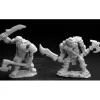 Tabletop Miniatures>Reaper Miniatures Black Orcs (2) #02855 Dark Heaven Unpainted Metal Figures - Your Source for Gaming Essentials