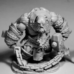 Tabletop Miniatures>Reaper Miniatures Bluferg, Fire Giant Jailor#77593 Bones RPG D&D Mini Figure - Your Source for Gaming Essentials