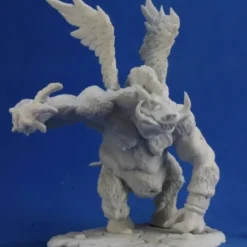 Tabletop Miniatures>Reaper Miniatures Boar Demon #77308 Bones Unpainted Plastic D&D RPG Mini Figure - Your Source for Gaming Essentials