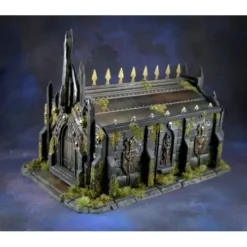 Tabletop Miniatures>Reaper Miniatures Bones Obsidian Crypt #77637 Unpainted Plastic Building Scenery - Your Source for Gaming Essentials