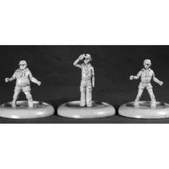 Tabletop Miniatures>Reaper Miniatures Boy Campers (3) #50192 Chronoscope Metal D&D RPG Mini Figure - Your Source for Gaming Essentials