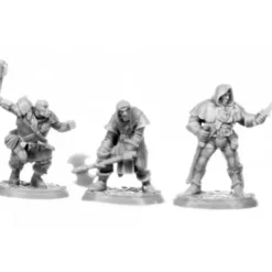 Reaper Miniatures Brigands (3) #77707 Unpainted Plastic Figures - Your Source for Gaming Essentials Fashion
