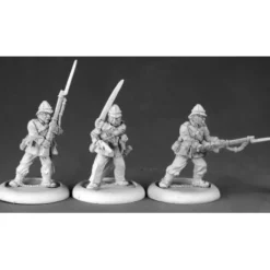 Tabletop Miniatures>Reaper Miniatures British Colonial Riflemen II #50184 Chronoscope Mini Figure - Your Source for Gaming Essentials