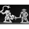 Tabletop Miniatures>Reaper Miniatures Bugbear Warriors (2) 02469 Dark Heaven Unpainted Metal Figures - Your Source for Gaming Essentials