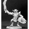 Tabletop Miniatures>Reaper Miniatures Bull Orc Warrior, Reven Grunt #14347 Reven Unpainted D&D Mini - Your Source for Gaming Essentials