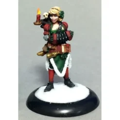 Tabletop Miniatures>Reaper Miniatures Carol, Christmas Bard #01578 Special Edition Unpainted Metal - Your Source for Gaming Essentials