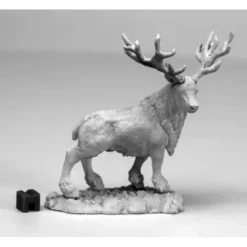 Tabletop Miniatures>Reaper Miniatures Celestial Stag #03907 Dark Heaven Legends Unpainted Metal Mini - Your Source for Gaming Essentials