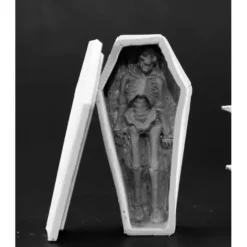 Tabletop Miniatures>Reaper Miniatures Coffin and Corpse #03685 Dark Heaven Legends Unpainted Metal - Your Source for Gaming Essentials