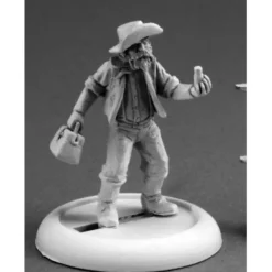Tabletop Miniatures>Reaper Miniatures Coot Jenkins, The Prospector #59016 Savage Worlds Unpainted - Your Source for Gaming Essentials