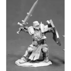 Tabletop Miniatures>Reaper Miniatures Crusader Champion #03828 Dark Heaven Unpainted Metal - Your Source for Gaming Essentials