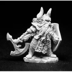 Tabletop Miniatures>Reaper Miniatures Dain Deepaxe #02811 Dark Heaven Legends Unpainted Metal Figure - Your Source for Gaming Essentials