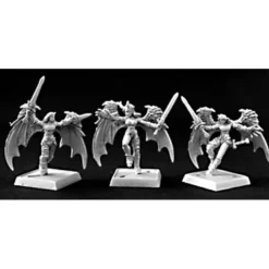 Tabletop Miniatures>Reaper Miniatures Darkspawn Incubi (7) #06184 Warlord Army Pack Unpainted Mini - Your Source for Gaming Essentials