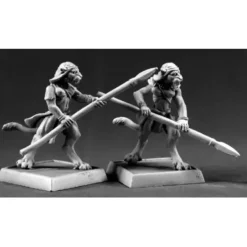 Tabletop Miniatures>Reaper Miniatures Daughters of Sekhmet (9) #06206 Warlord Army Pack Unpainted - Your Source for Gaming Essentials