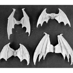 Tabletop Miniatures>Reaper Miniatures Demonic Wings (4 Pieces) #03182 Dark Heaven Unpainted Metal - Your Source for Gaming Essentials
