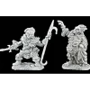 Tabletop Miniatures>Reaper Miniatures Derro Captain & Sorcerer #02944 Dark Heaven Unpainted Metal - Your Source for Gaming Essentials