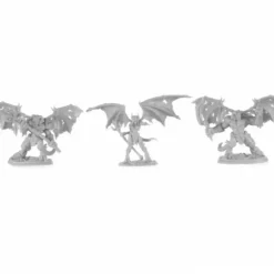 Tabletop Miniatures>Reaper Miniatures Devils (3) #77684 Unpainted Bones Black Figures - Your Source for Gaming Essentials