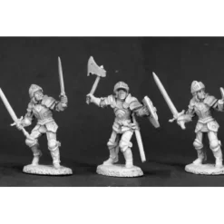 Tabletop Miniatures>Reaper Miniatures DHL Classics: Male Fighter #03319 Dark Heaven Unpainted Metal - Your Source for Gaming Essentials