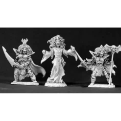 Tabletop Miniatures>Reaper Miniatures DHL Classics: Female Undead (3 Figures) #03416 Unpainted Metal - Your Source for Gaming Essentials