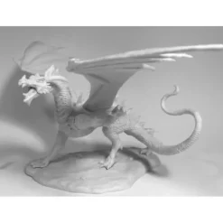 Tabletop Miniatures>Reaper Miniatures Diabolus the Devil Dragon 77545 Bones Unpainted Plastic Figure - Your Source for Gaming Essentials