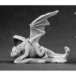 Tabletop Miniatures>Reaper Miniatures Dragon Familiar #03410 Dark Heaven Legends Unpainted Metal - Your Source for Gaming Essentials
