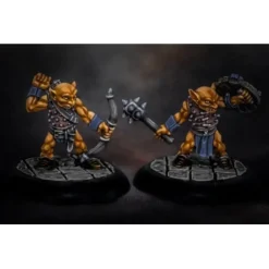 Tabletop Miniatures>Reaper Miniatures Dungeon Dwellers: Bloodbite Goblins (2) 07003 Unpainted Metal - Your Source for Gaming Essentials