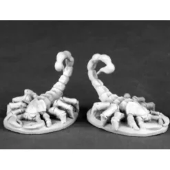 Tabletop Miniatures>Reaper Miniatures Dust Scorpions (2 Pieces) #03528 Dark Heaven Unpainted Metal - Your Source for Gaming Essentials