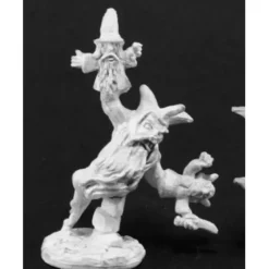 Tabletop Miniatures>Reaper Miniatures Dwarf Berserker Jester #03834 Dark Heaven Unpainted Metal Mini - Your Source for Gaming Essentials