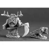 Tabletop Miniatures>Reaper Miniatures Dwarf Druid and Badger #03216 Dark Heaven Unpainted Metal - Your Source for Gaming Essentials