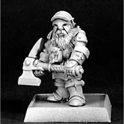 Reaper Miniatures Dwarf Miner #14405 Dwarves Unpainted RPG D&D Mini Figure - Your Source for Gaming Essentials Cheap