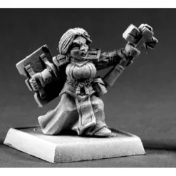 Tabletop Miniatures>Reaper Miniatures Dwarf Valkyrie #14519 Kragmarr Unpainted RPG D&D Mini Figure - Your Source for Gaming Essentials