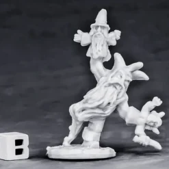 Tabletop Miniatures>Reaper Miniatures Dwarven Berserk Jester#77569 Bones Unpainted Plastic Figure - Your Source for Gaming Essentials