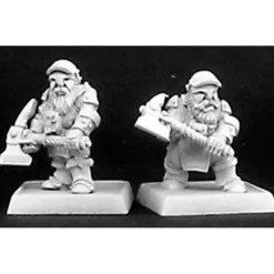 Tabletop Miniatures>Reaper Miniatures Dwarven Miners (9) #06188 Warlord Army Pack Unpainted D&D Mini - Your Source for Gaming Essentials