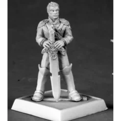 Tabletop Miniatures>Reaper Miniatures Eagle Knight Of Andoren #60050 Pathfinder Miniatures Unpainted - Your Source for Gaming Essentials