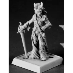 Tabletop Miniatures>Reaper Miniatures Eccardian Drovenge #60071 Pathfinder Miniatures Unpainted Mini - Your Source for Gaming Essentials