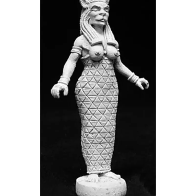 Reaper Miniatures Egyptian Statue-Bast #02733 Dark Heaven Unpainted Metal - Your Source for Gaming Essentials Cheap