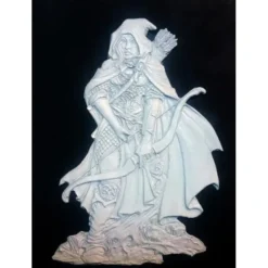 Tabletop Miniatures>Reaper Miniatures Elf Ranger Flat #01448 Special Edition Unpainted Metal Figure - Your Source for Gaming Essentials