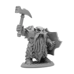 Tabletop Miniatures>Reaper Miniatures Enlarged Dark Dwarf Smiter 44109 Bones Black Unpainted Plastic - Your Source for Gaming Essentials