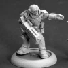 Reaper Miniatures Erik Proudfoot, IMEF Marine #50263 Chronoscope RPG Mini Figure - Your Source for Gaming Essentials Store