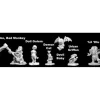 Tabletop Miniatures>Reaper Miniatures Familiar Pack IX (6 Pcs) #02983 Dark Heaven Unpainted Metal - Your Source for Gaming Essentials