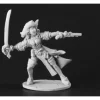 Reaper Miniatures Female Pirate Captain #03666 Dark Heaven Unpainted Metal - Your Source for Gaming Essentials Discount