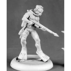 Tabletop Miniatures>Reaper Miniatures Frank, Scuba Guy #50167 Chronoscope Metal D&D RPG Mini Figure - Your Source for Gaming Essentials