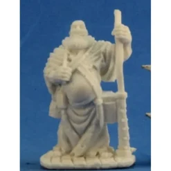 Tabletop Miniatures>Reaper Miniatures Friar Stone #77206 Bones Unpainted Plastic D&D RPG Mini Figure - Your Source for Gaming Essentials