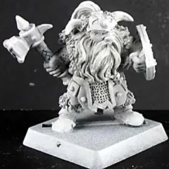 Tabletop Miniatures>Reaper Miniatures Fulumbar, Dwarf Captain #14146 Dwarves Unpainted RPG D&D Mini - Your Source for Gaming Essentials