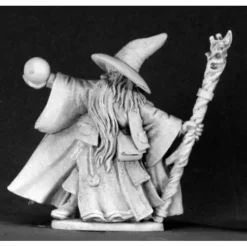 Tabletop Miniatures>Reaper Miniatures Galladon Greycloak, Wizard #03426 Dark Heaven Unpainted Metal - Your Source for Gaming Essentials