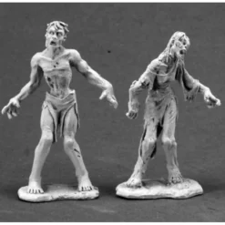 Tabletop Miniatures>Reaper Miniatures George & Gracie, Zombies 2P 03598 Dark Heaven Unpainted Metal - Your Source for Gaming Essentials