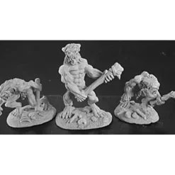 Tabletop Miniatures>Reaper Miniatures Ghouls and Ghast (3 Pcs) #02941 Dark Heaven Unpainted Metal - Your Source for Gaming Essentials