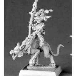 Tabletop Miniatures>Reaper Miniatures Goblin Commando On Dog #60014 Pathfinder Miniatures Unpainted - Your Source for Gaming Essentials